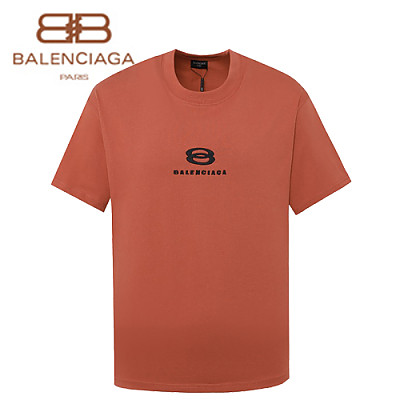 BALENCIAGA-062211 발렌시아가 화이트 아플리케 장식 티셔츠 남여공용