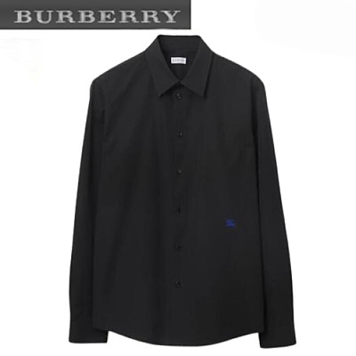 BURBERRY-80813651 버버리 화이트 코튼 포멀 셔츠 남성용