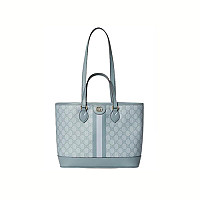 GUCCI-765043 4075 구찌 오피디아 블루 스몰 토트백