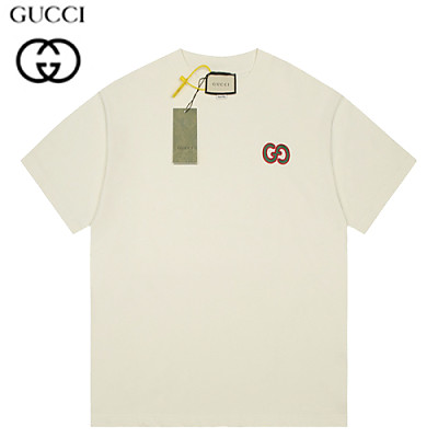 GUCCI-07244 구찌 블랙 GG 로고 티셔츠 남여공용