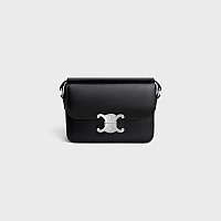 CELINE-188423 셀린느 화이트 카프스킨 틴 트리옹프 숄더백 18.5cm