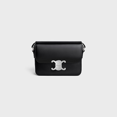 CELINE-188423 셀린느 탠 카프스킨 틴 트리옹프 숄더백 18.5cm