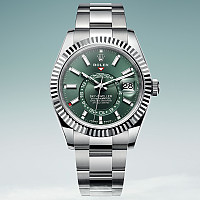 [ZF]ROLEX-롤렉스 스카이-드웰러 블랙 904L SS 1:1 Best Edition 42mm