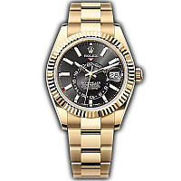 [ZF]ROLEX-롤렉스 스카이-드웰러 블랙 904L SS 1:1 Best Edition 42mm