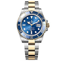 [CLEAN]Rolex Submariner Date 18K 옐로우골드 블루 904L 1:1 Best Edition 41mm - 롤렉스 레플리카 서브마리너 18K 옐로우골드 베스트 에디션