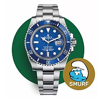 [CLEAN]Rolex Submariner Date 18K 옐로우골드 블루 904L 1:1 Best Edition 41mm - 롤렉스 레플리카 서브마리너 18K 옐로우골드 베스트 에디션