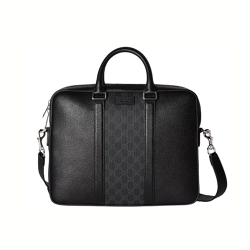 GUCCI-795461 1000 구찌 블랙 태그 장식 미디엄 GG 브리프케이스