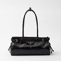 [正品1:1]PRADA-1BA426 프라다 트레버틴 미디엄 가죽 숄더 핸드백 32cm