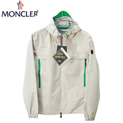 MONCLER-08168 몽클레어 블랙 나일론 바람막이 후드 재킷 남여공용