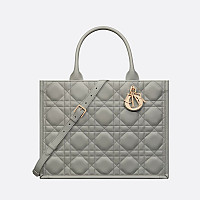 DIOR-디올 에크루/그레이 Oblique 자수 Dior Book Tote 라지 토트백 42cm - M1286ZRIW_M20I