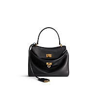 BALENCIAGA-789779 발렌시아가 블랙 로데오 스몰 핸드백 27cm