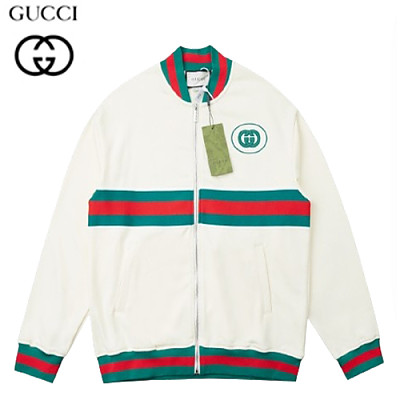 GUCCI-083011 구찌 블랙 Web 스트라이프 장식 봄버 재킷 남여공용