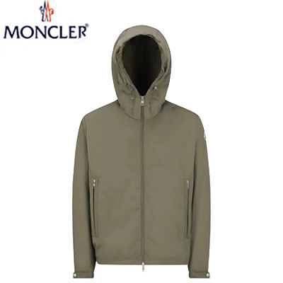 MONCLER-09073 몽클레어 블랙 나일론 바람막이 후드 재킷 남성용