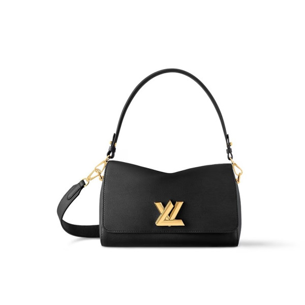 LOUIS VUITTON-M24639 루이비통 블랙 소프트 트위스트 핸드백 27cm