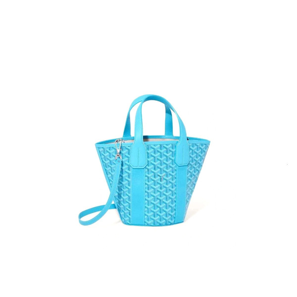 GOYARD-고야드 터콰이즈 벨하라 PM 버킷백 24cm