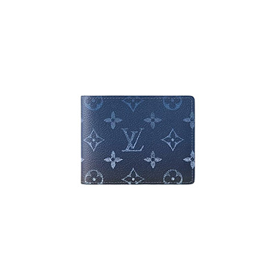 LOUIS VUITTON-M11547 루이비통 네이비 모노그램 그라디언트 멀티플 월릿