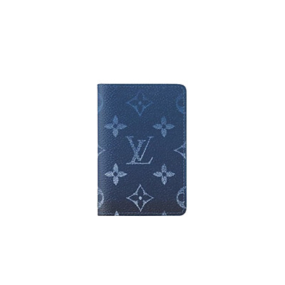 [스페셜오더]LOUIS VUITTON-N40412 루이비통 블루 다미에 그라파이트 자이언트 포켓 오거나이저