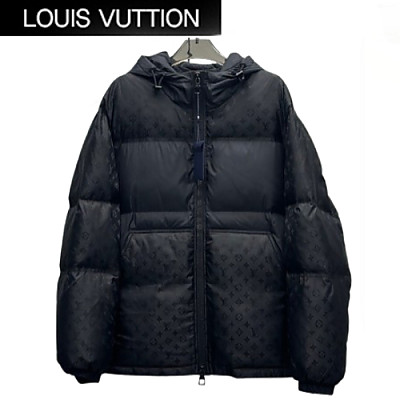 LOUIS VUITTON-092616 루이비통 블랙 모노그램 나일론 패딩 여성용