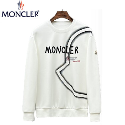 MONCLER-092911 몽클레어 블랙 프린트 장식 스웨트셔츠 남여공용