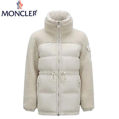 MONCLER-10031 몽클레어 아이보리 시어링 Escaut 패딩 여성용