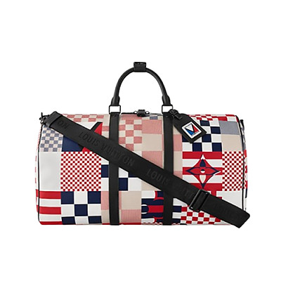 LOUIS VUITTON-N40739 루이비통 다미에 데님 키폴 반둘리에 50