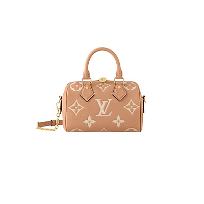 LOUIS VUITTON-M12747 루이비통 크렘 모노그램 스피디 반둘리에 20