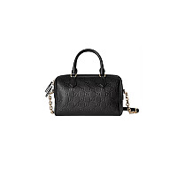 GUCCI-815255 1000 구찌 토프 가죽 GG 엠블럼 스몰 탑 핸들백