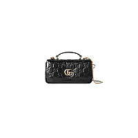 GUCCI-806017 3335 구찌 그린 GG 밀라노 미니 탑 핸들백