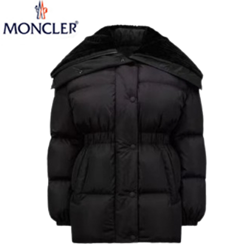 MONCLER-10228 몽클레어 블랙 나일론 패딩 여성용