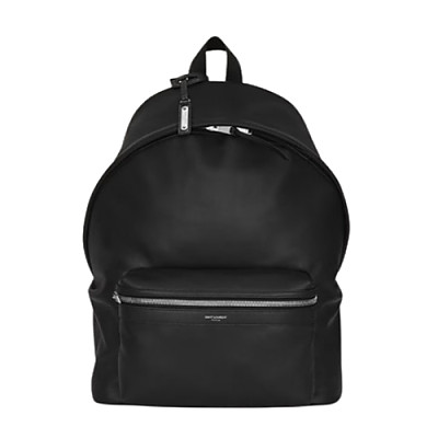 SAINT LAURENT-534967 생 로랑 블랙 워시드 가죽 델라베 백팩