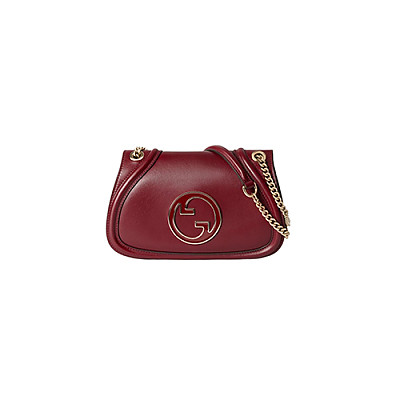 GUCCI-815715 6207 구찌 레드 가죽 구찌 블론디 스몰 숄더백