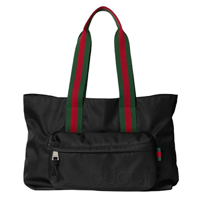 GUCCI-802172 1066 구찌 블랙 구찌 로고 라지 토트백