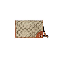 GUCCI-820688 9741 구찌 블랙 GG 엠블럼 수퍼 미니 숄더백