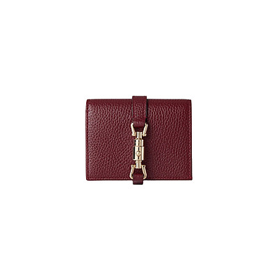 GUCCI-645536 6207 구찌 레드 재키 1961 카드 케이스 지갑