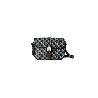 GUCCI-800313 1060 구찌 블랙 가죽 수퍼 미니 숄더백