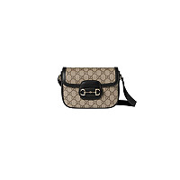 GUCCI-815205 6207 구찌 레드 가죽 구찌 홀스빗 1955 미니 숄더백