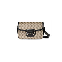 GUCCI-815178 6207 구찌 레드 가죽 구찌 홀스빗 1955 스몰 숄더백