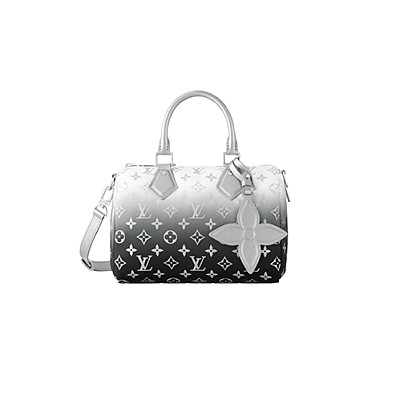 LOUIS VUITTON-M11848 루이비통 프로스트 모노그램 나일론 스피디 반둘리에 25