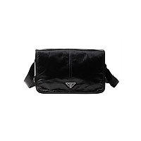 PRADA-2VD073 프라다 버건디 광택 가죽 숄더백