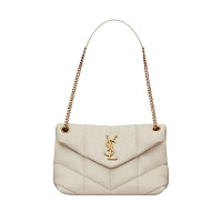 [스페셜오더]SAINT LAURENT-577476 생 로랑 블루 빈티지 데님 푸퍼 스몰 백