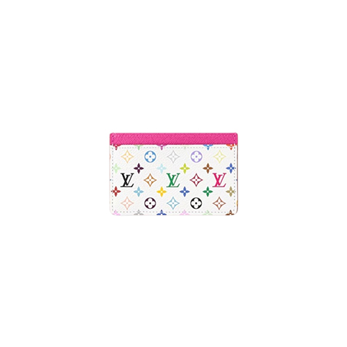 LOUIS VUITTON-M13403 루이비통 화이트 모노그램 LV x TM 카드 홀더