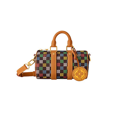 LOUIS VUITTON-M11996 루이비통 터콰이즈 모노그램 토뤼옹 키폴 반둘리에 25