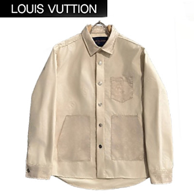 LOUIS VUITTON-021915 루이비통 블랙 모노그램 디테일 셔츠 남성용