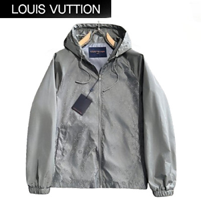 LOUIS VUITTON-02228 루이비통 카키 모노그램 바람막이 후드 재킷 남성용