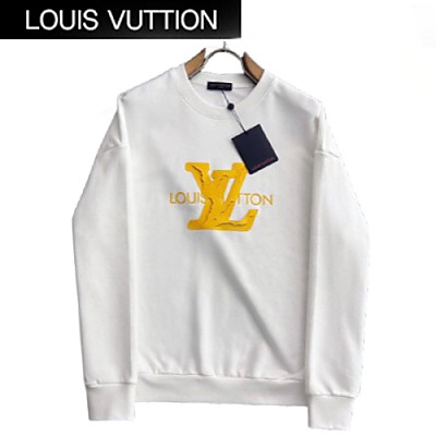 LOUIS VUITTON-022211 루이비통 블랙 LV 시그니처 장식 스웨트셔츠 남성용