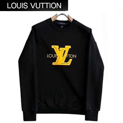 LOUIS VUITTON-022210 루이비통 화이트 LV 시그니처 장식 스웨트셔츠 남성용