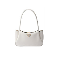 PRADA-1BA444 프라다이미테이션 블랙 미디엄 가죽 핸드백 28cm
