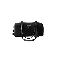 PRADA-1BB127 프라다 브랜디 미디엄 리나일론 탑 핸들 백