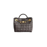 BOTTEGA VENETA-786008 보테가 베네타 머스타드 스몰 체인 안디아모