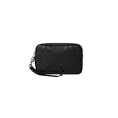 GUCCI-802148 1000 구찌 블랙 스몰 점보 GG 파우치